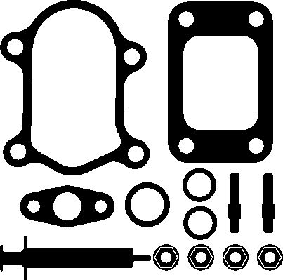 Set montaj, turbocompresor 715.620 ELRING