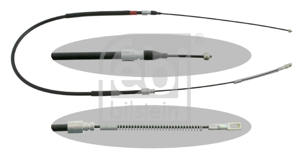 Cablu, frana de parcare 01657 FEBI BILSTEIN
