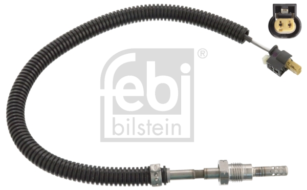 Senzor, temperatura gaze evacuare 100834 FEBI BILSTEIN