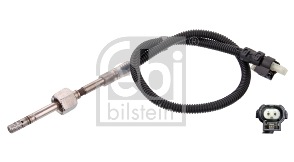 Senzor, temperatura gaze evacuare 100835 FEBI BILSTEIN