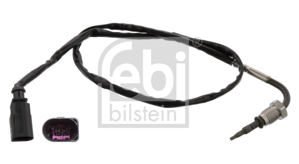 Senzor, temperatura gaze evacuare 100838 FEBI BILSTEIN