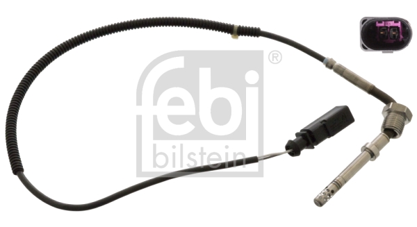 Senzor, temperatura gaze evacuare 100846 FEBI BILSTEIN