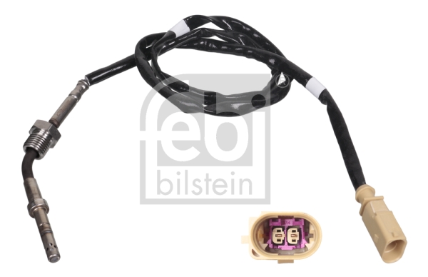 Senzor, temperatura gaze evacuare 100848 FEBI BILSTEIN