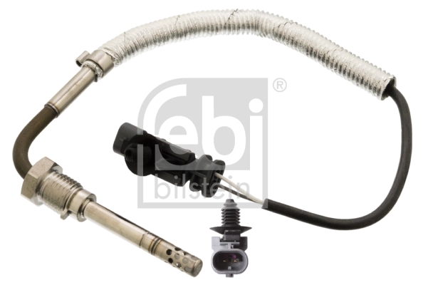 Senzor, temperatura gaze evacuare 100850 FEBI BILSTEIN