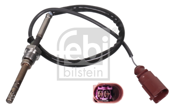 Senzor, temperatura gaze evacuare 100851 FEBI BILSTEIN