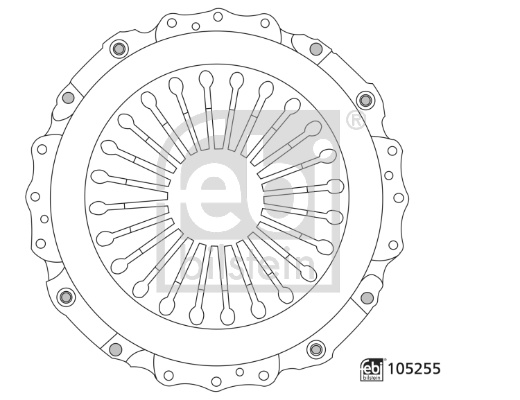 Placa presiune ambreiaj 105255 FEBI BILSTEIN