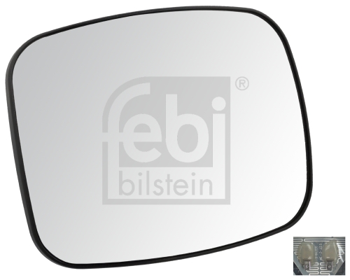 Sticla oglinda, oglinda unghi indepartat 105759 FEBI BILSTEIN