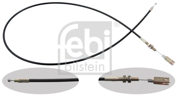 Cablu, capota motor 106488 FEBI BILSTEIN