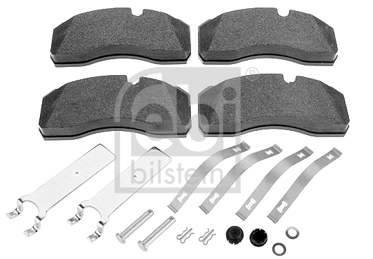 set placute frana,frana disc 10674 FEBI BILSTEIN