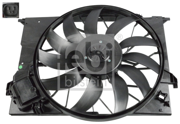 Ventilator, radiator 107456 FEBI BILSTEIN