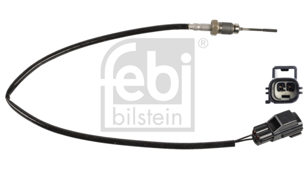 Senzor, temperatura gaze evacuare 107665 FEBI BILSTEIN