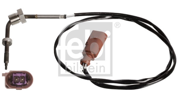 Senzor, temperatura gaze evacuare 109230 FEBI BILSTEIN