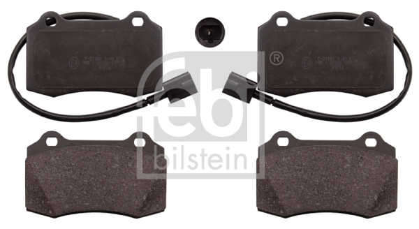 set placute frana,frana disc 116010 FEBI BILSTEIN