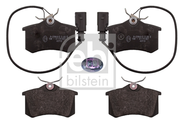 set placute frana,frana disc 116018 FEBI BILSTEIN
