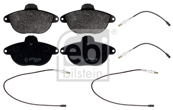 set placute frana,frana disc 116037 FEBI BILSTEIN
