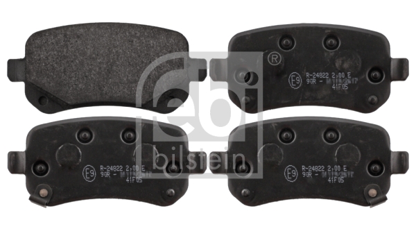 Set placute frana,frana disc 116060 FEBI BILSTEIN