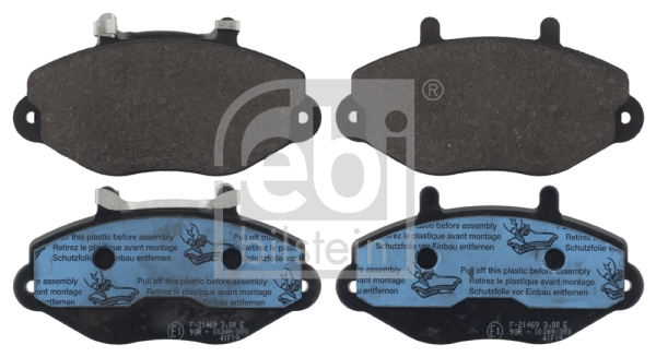 set placute frana,frana disc 116070 FEBI BILSTEIN