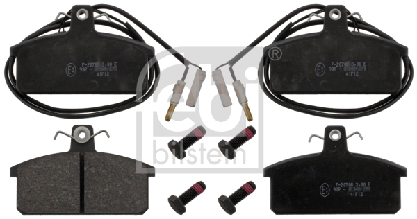 set placute frana,frana disc 116096 FEBI BILSTEIN