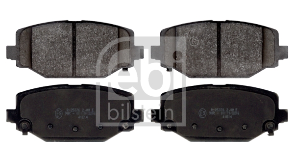 Set placute frana,frana disc 116111 FEBI BILSTEIN