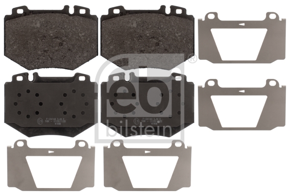 set placute frana,frana disc 116137 FEBI BILSTEIN