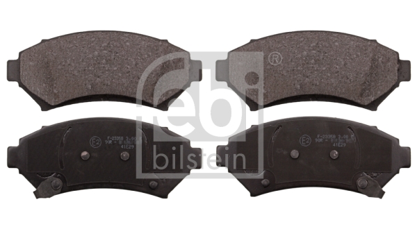 Set placute frana,frana disc 116156 FEBI BILSTEIN