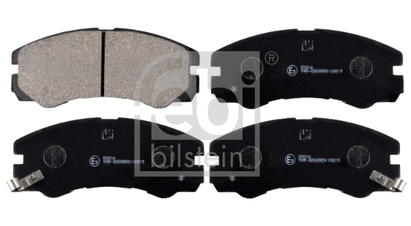 Set placute frana,frana disc 116157 FEBI BILSTEIN