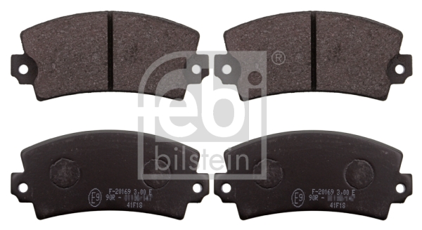 set placute frana,frana disc 116179 FEBI BILSTEIN