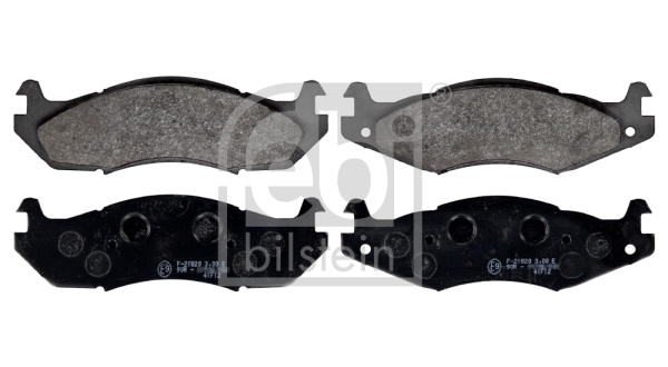 set placute frana,frana disc 116196 FEBI BILSTEIN
