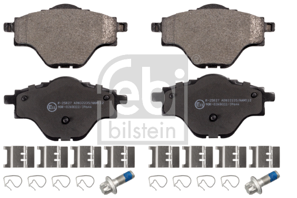 Set placute frana,frana disc 116242 FEBI BILSTEIN