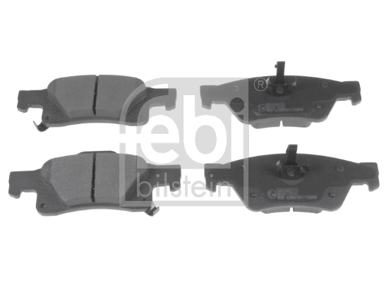 Set placute frana,frana disc 116311 FEBI BILSTEIN