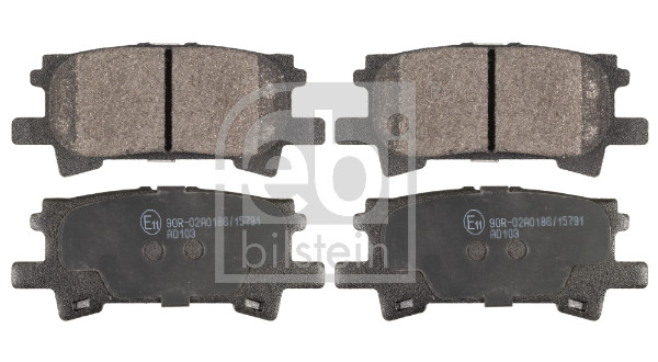 Set placute frana,frana disc 116334 FEBI BILSTEIN