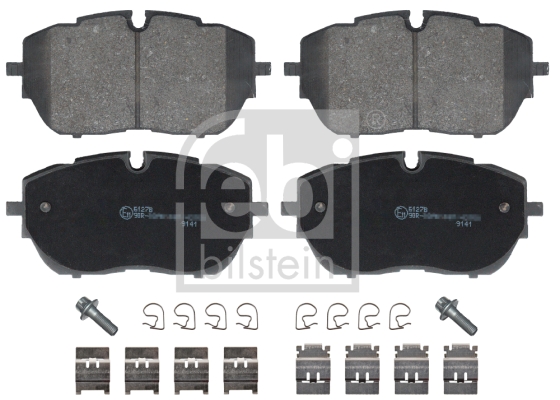 Set placute frana,frana disc 116342 FEBI BILSTEIN