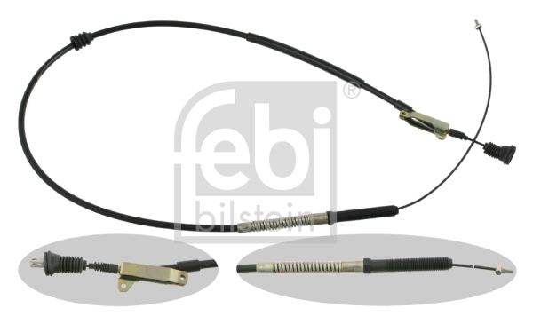 Cablu, frana de parcare 15751 FEBI BILSTEIN