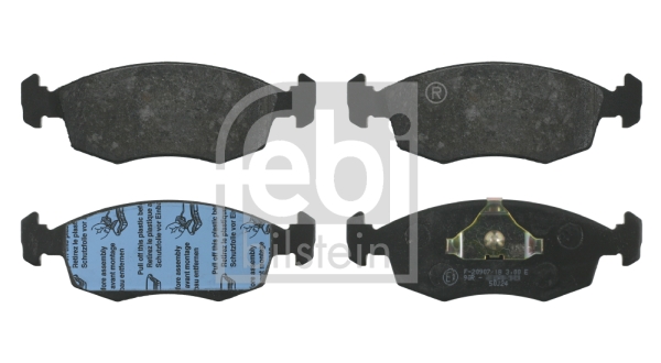 set placute frana,frana disc 16021 FEBI BILSTEIN