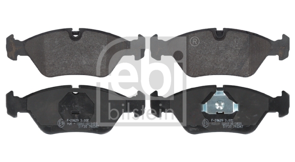 set placute frana,frana disc 16026 FEBI BILSTEIN
