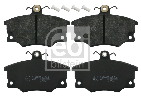 set placute frana,frana disc 16079 FEBI BILSTEIN
