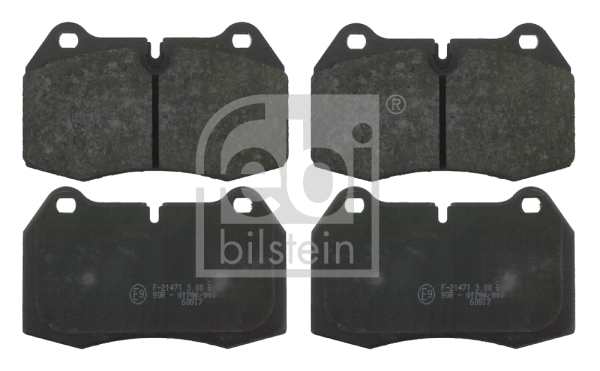 set placute frana,frana disc 16109 FEBI BILSTEIN
