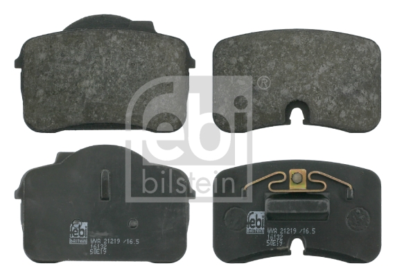 set placute frana,frana disc 16132 FEBI BILSTEIN