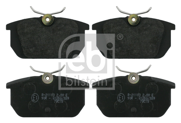 set placute frana,frana disc 16171 FEBI BILSTEIN
