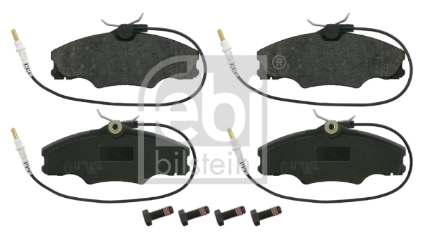 set placute frana,frana disc 16221 FEBI BILSTEIN
