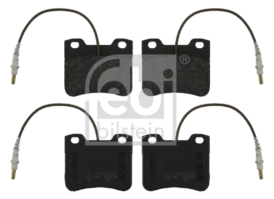 set placute frana,frana disc 16243 FEBI BILSTEIN