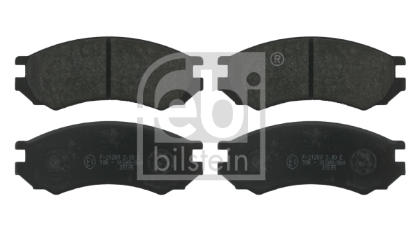 set placute frana,frana disc 16268 FEBI BILSTEIN