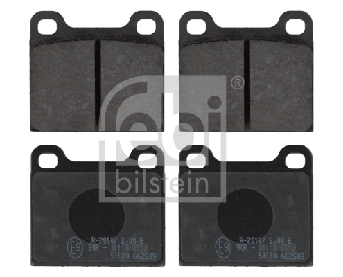 set placute frana,frana disc 16290 FEBI BILSTEIN