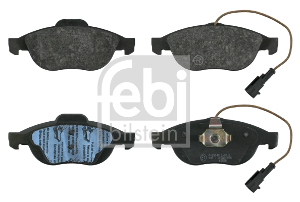 set placute frana,frana disc 16293 FEBI BILSTEIN