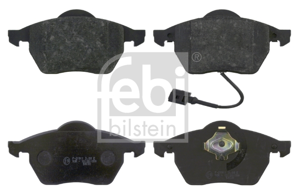 Set placute frana,frana disc 16334 FEBI BILSTEIN