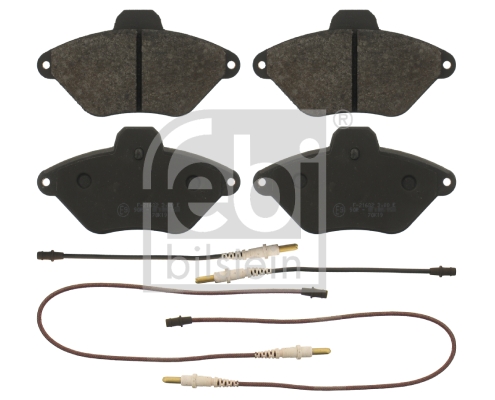 set placute frana,frana disc 16415 FEBI BILSTEIN