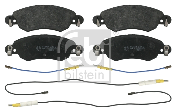 set placute frana,frana disc 16416 FEBI BILSTEIN