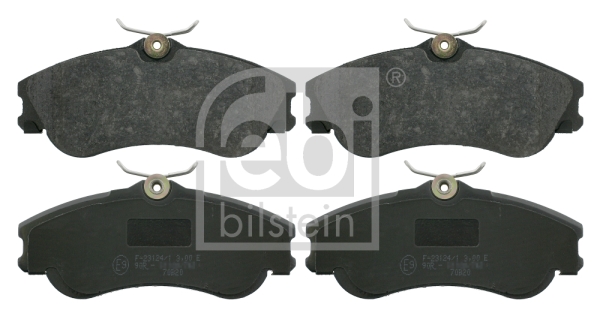 Set placute frana,frana disc 16421 FEBI BILSTEIN