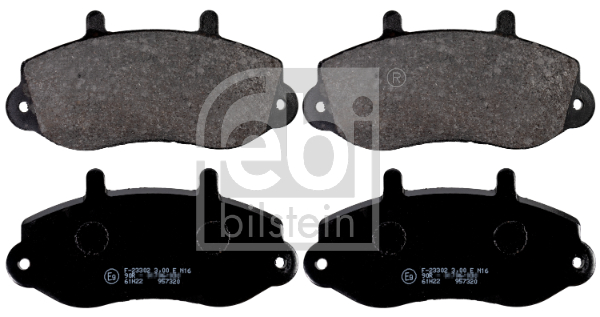 set placute frana,frana disc 16494 FEBI BILSTEIN