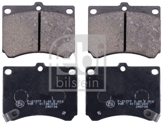 set placute frana,frana disc 16499 FEBI BILSTEIN